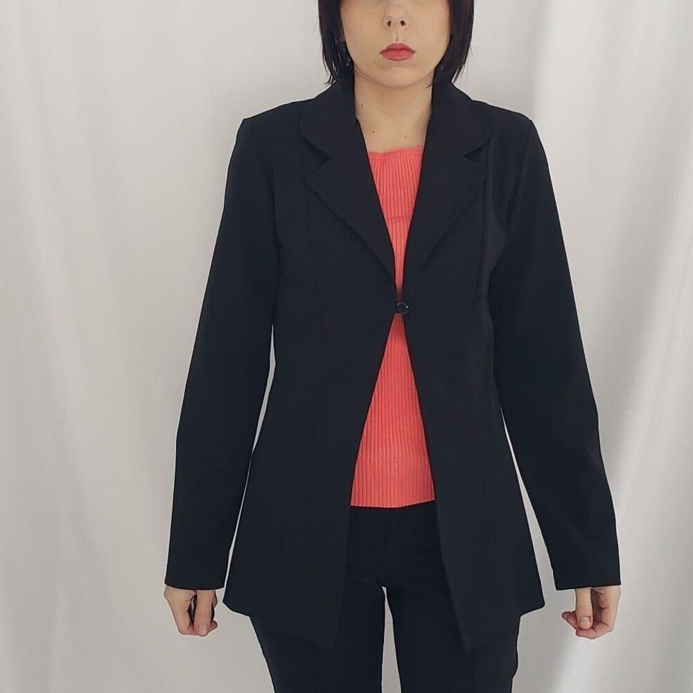Y2K Black Blazer